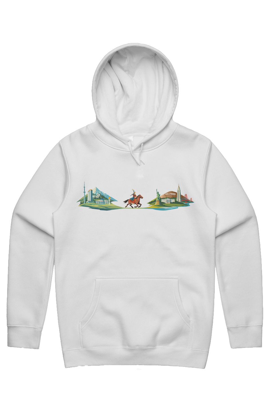 SAPAR Stencil Hoodie - Her Journey