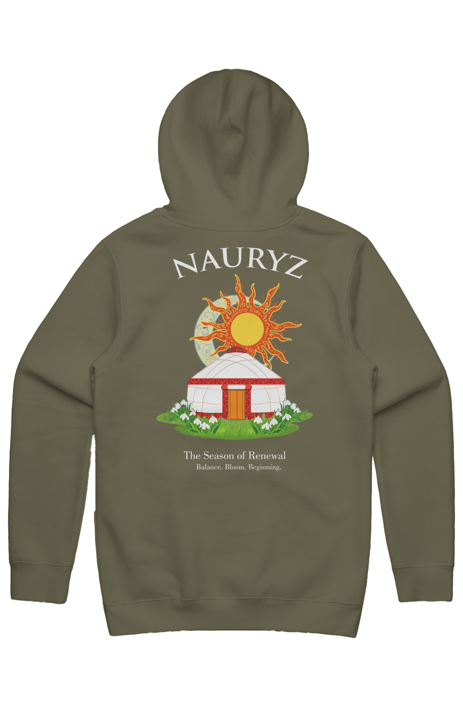 NAURYZ Stencil Hoodie